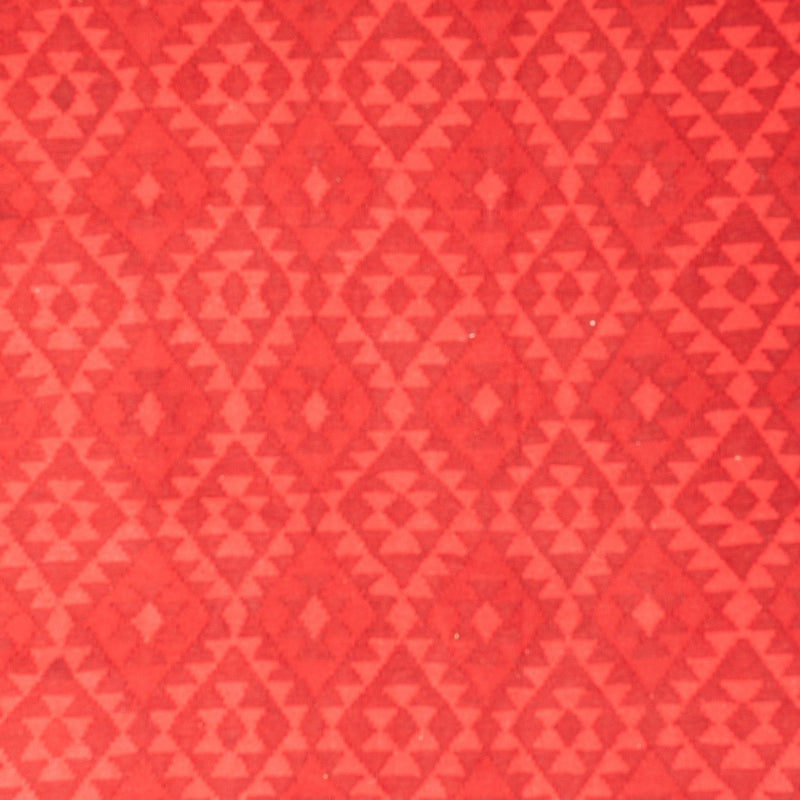 Kelim Rug - Trendy - Vintage/Overdyed - 291 x 193 cm - red