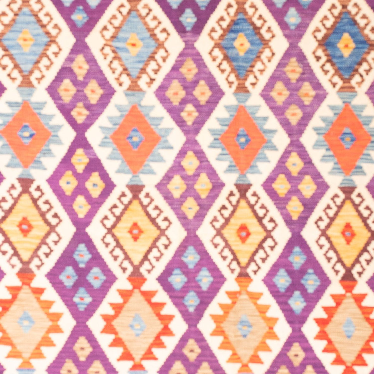 Kelim Rug - Splash - 256 x 178 cm - multicolored