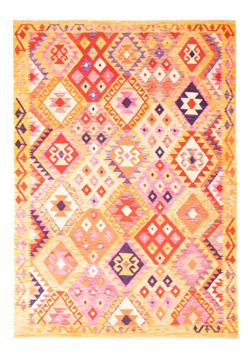 Kelim Rug - Splash - 236 x 177 cm - multicolored