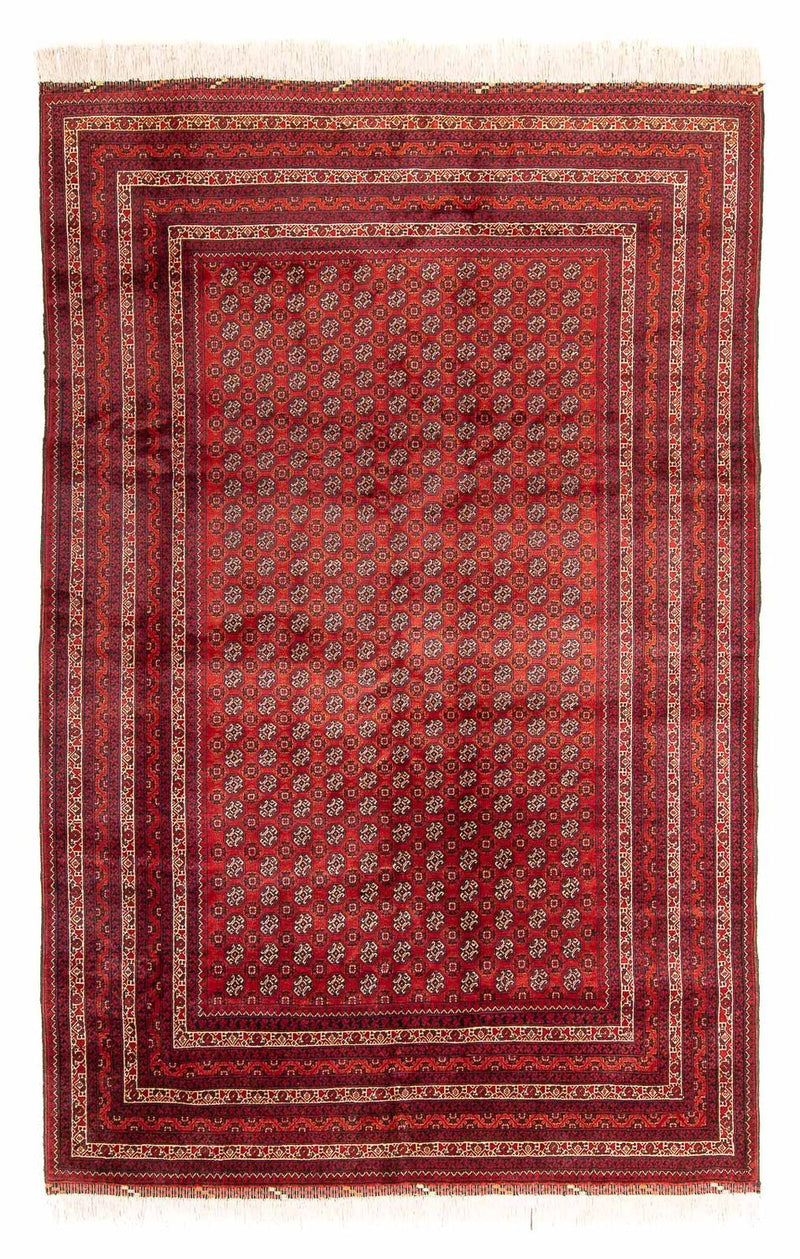 Afghan Rug - Bukhara - 300 x 200 cm - red