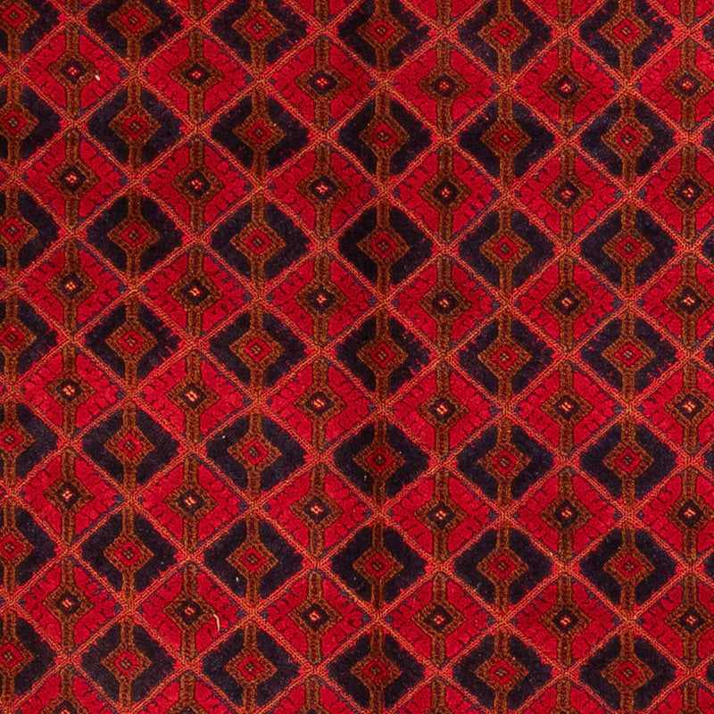 Turkaman Rug - 190 x 153 cm - dark red