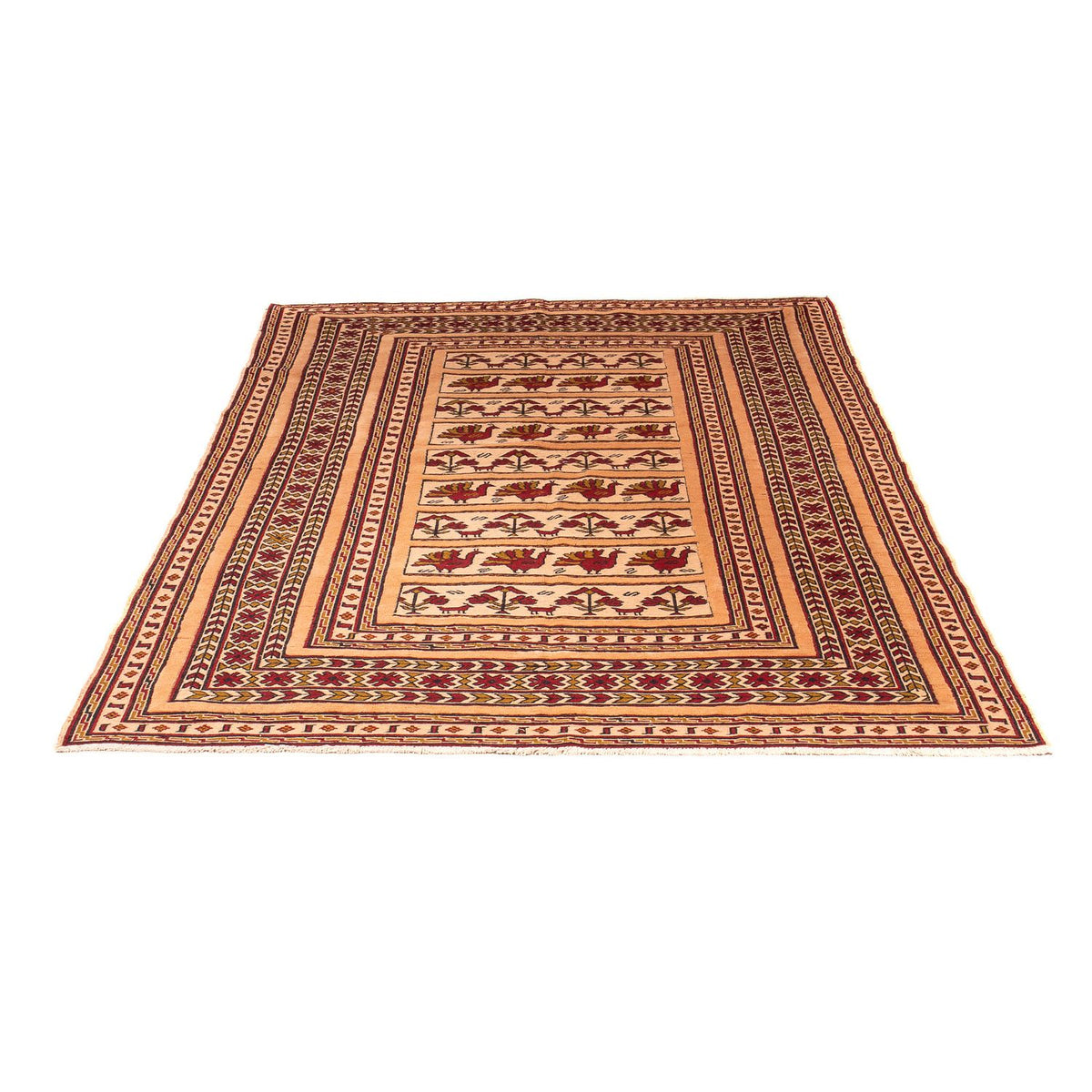Kelim Rug - Oriental - 180 x 140 cm - brown