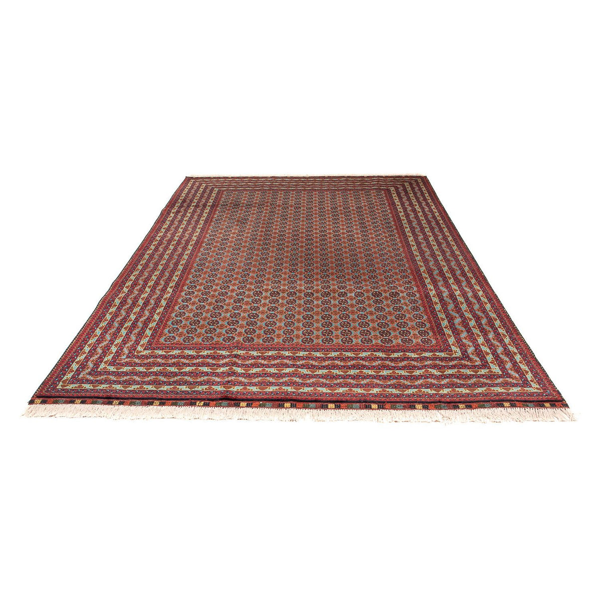 Afghan Rug - Bukhara - 296 x 196 cm - multicolored