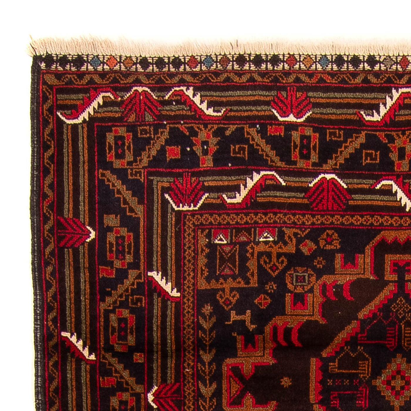 Belutsch Teppich 204x125cm - Orientteppich