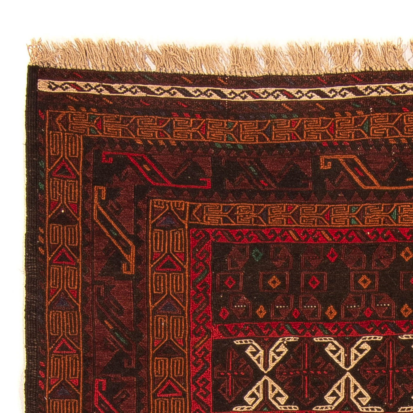 Kelim Afghan Teppich 188x128cm
