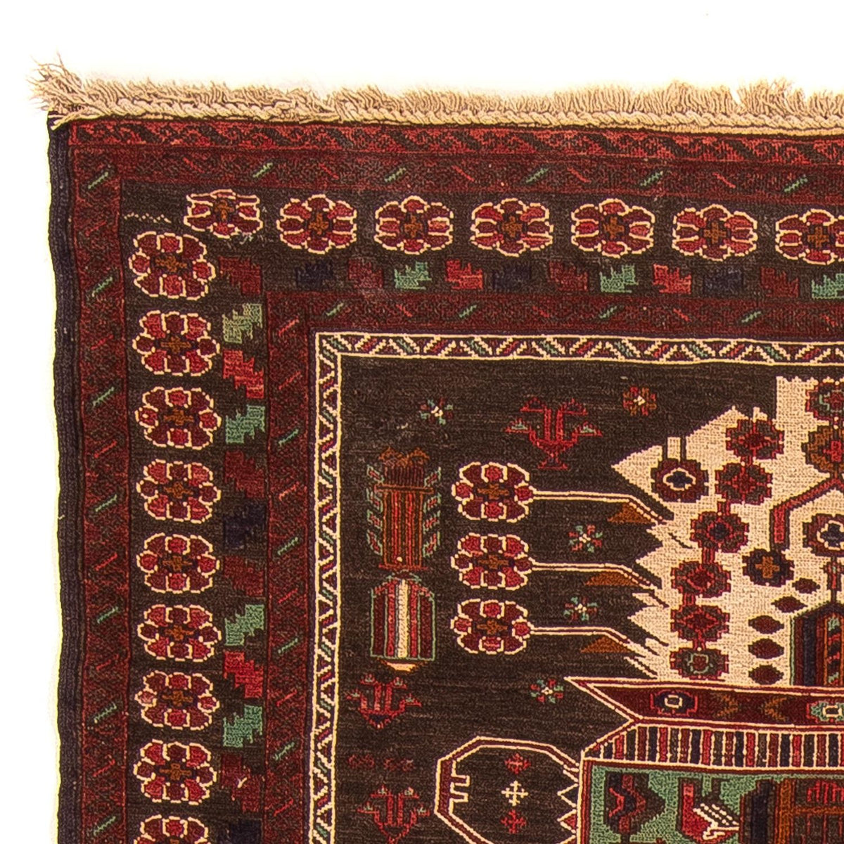 Kelim Rug - Oriental - 179 x 130 cm - brown