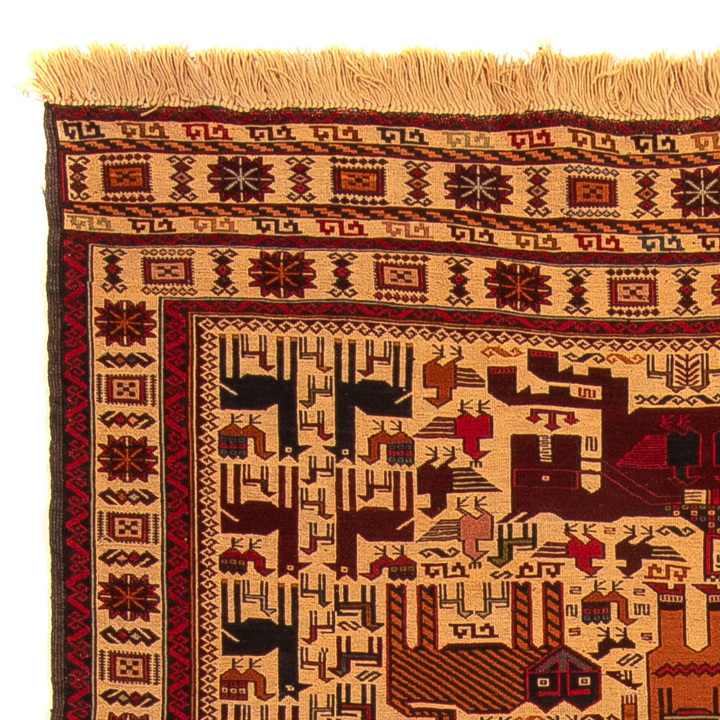 Afghan Kilim Rug 197x129cm