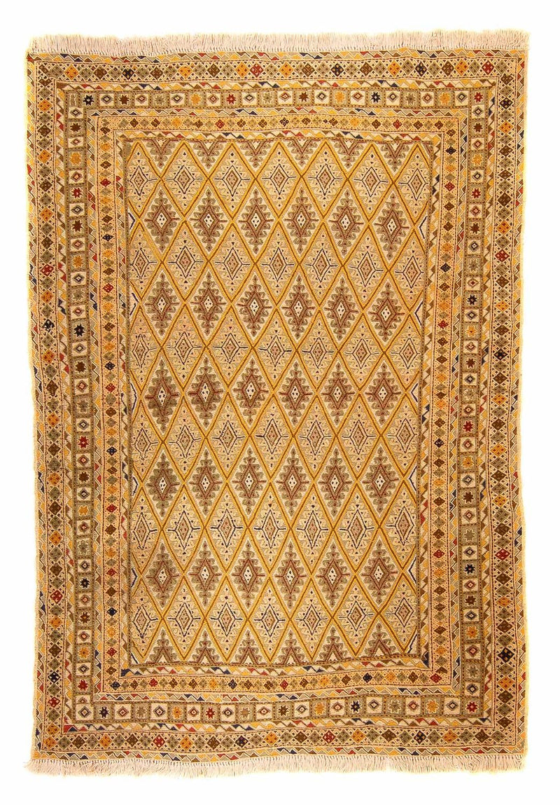 Kelim Rug - Oriental - 190 x 148 cm - light brown