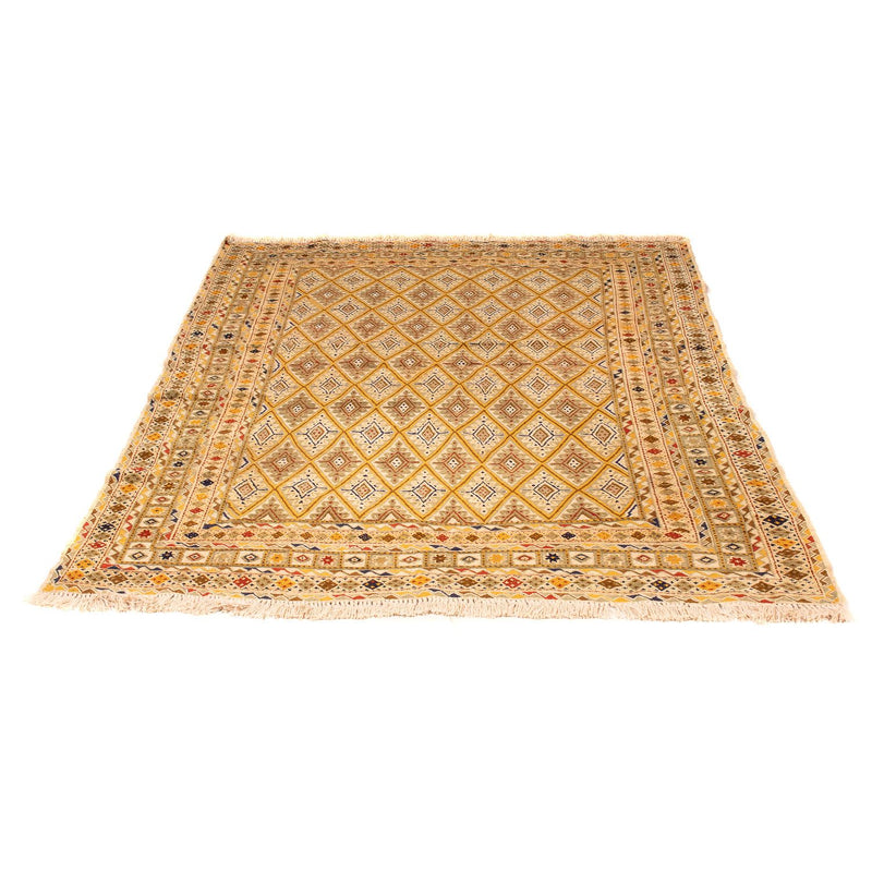 Kelim Rug - Oriental - 190 x 148 cm - light brown