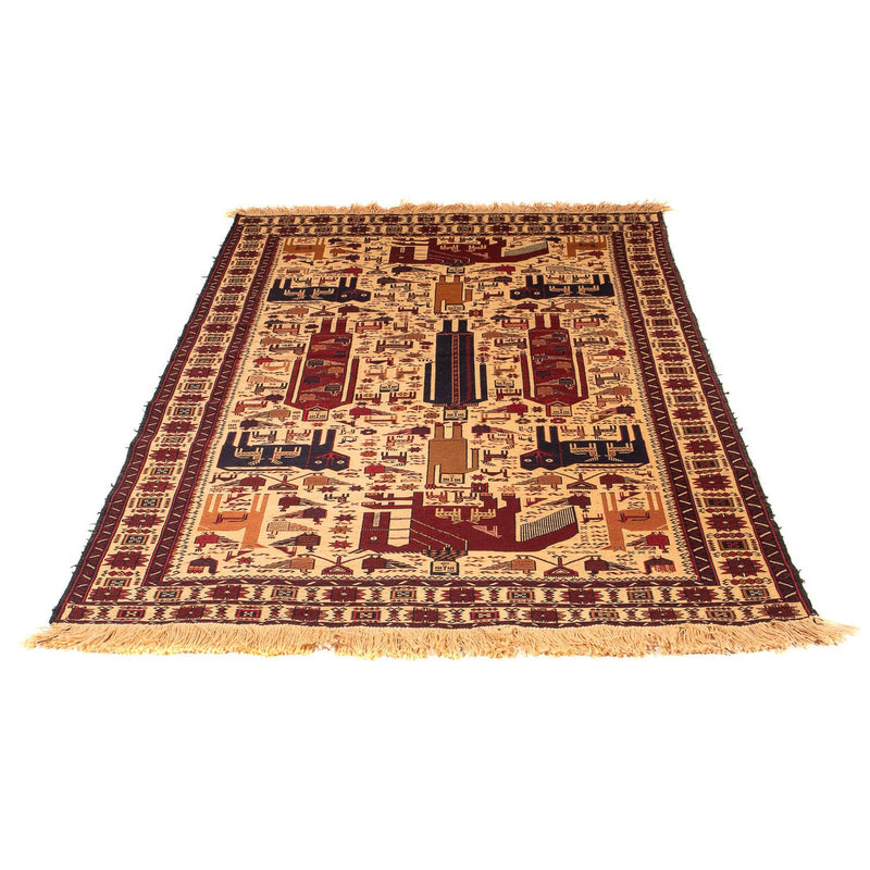 Kelim Rug - Oriental - 194 x 124 cm - light brown