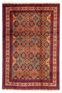 Afghan Rug - 299 x 192 cm - multicolored