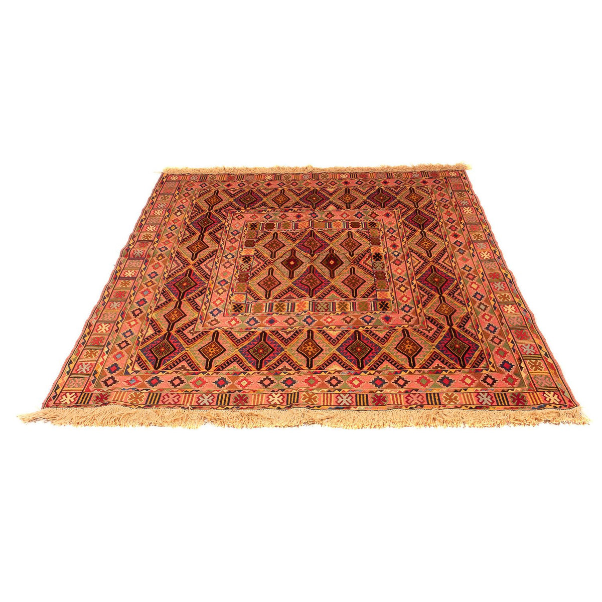 Kelim Rug - Oriental - 180 x 142 cm - multicolored