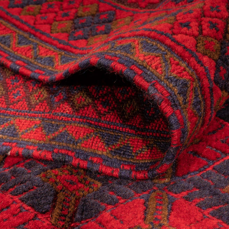 Kelim Rug - Oriental - 199 x 141 cm - dark red