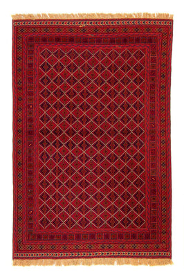 Kelim Rug - Oriental - 196 x 136 cm - dark red