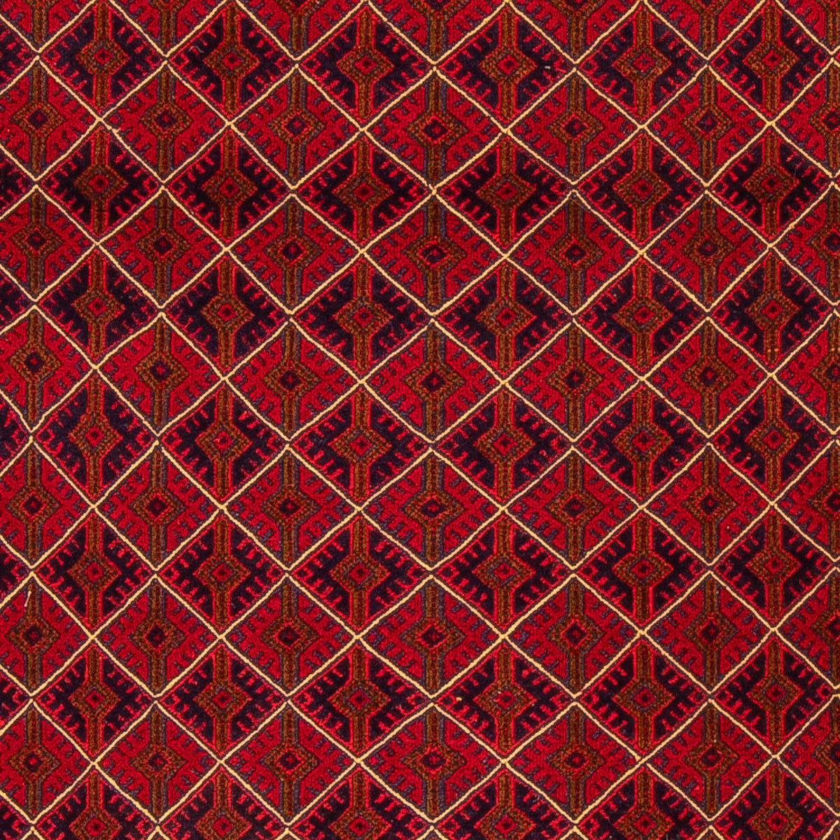Kelim Rug - Oriental - 196 x 136 cm - dark red