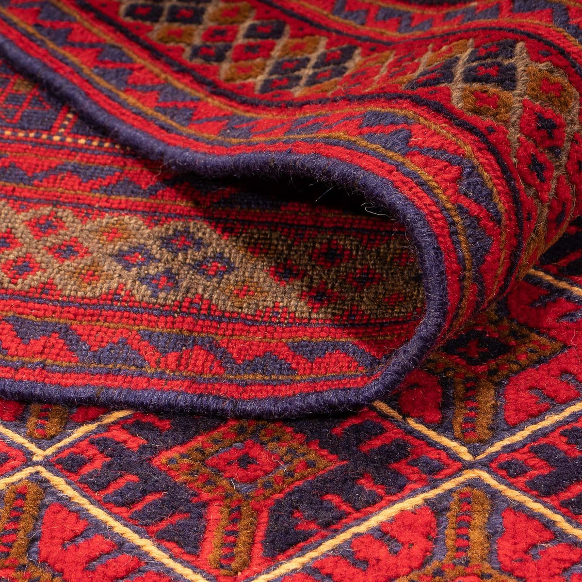 Kelim Rug - Oriental - 196 x 136 cm - dark red