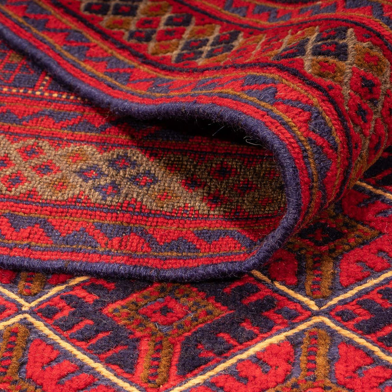 Kelim Rug - Oriental - 196 x 136 cm - dark red