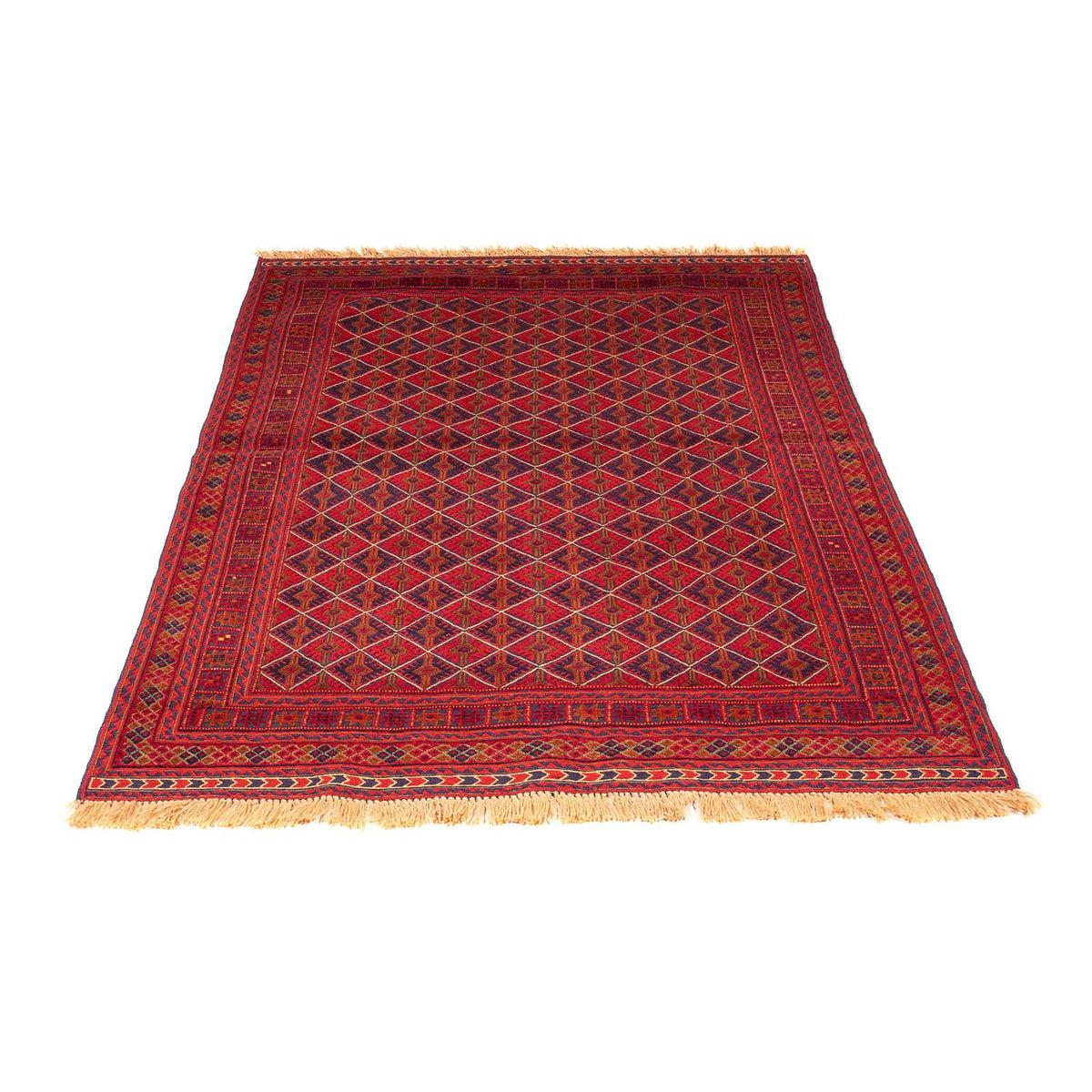 Kelim Rug - Oriental - 196 x 136 cm - dark red