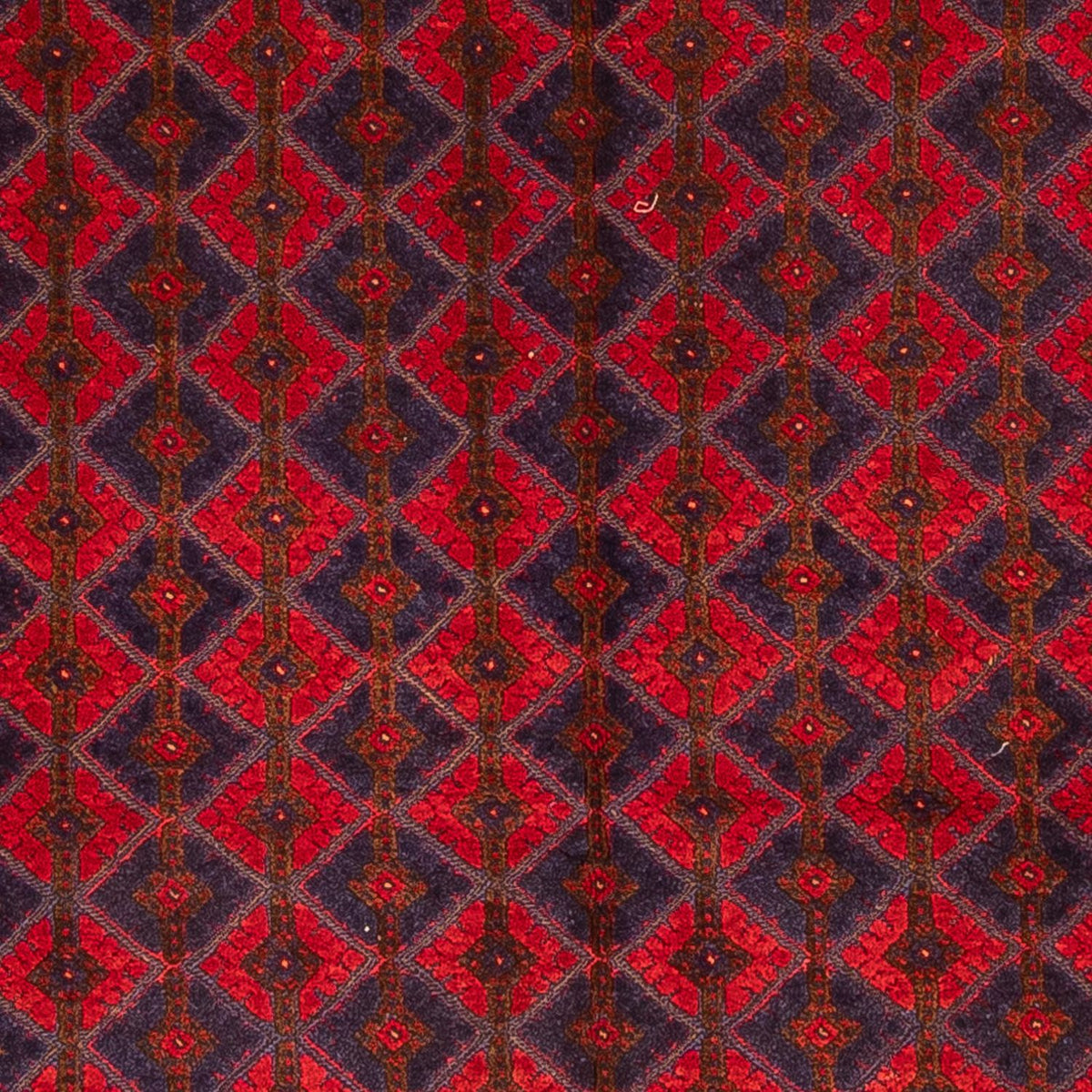 Kelim Rug - Oriental square  - 187 x 158 cm - dark red