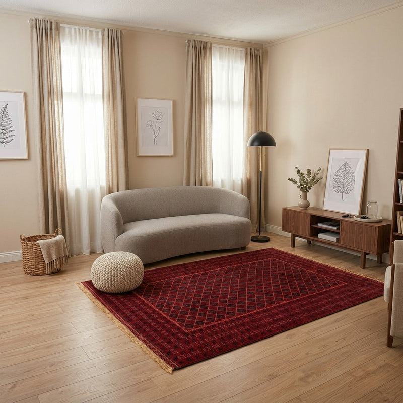 Afghan Kilim Rug 205x289cm