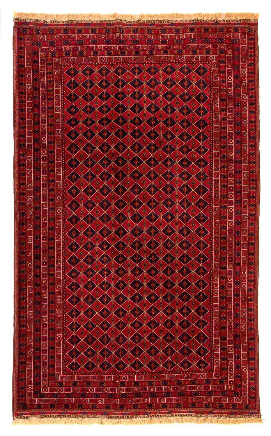Kelim Rug - Oriental - 296 x 196 cm - dark red