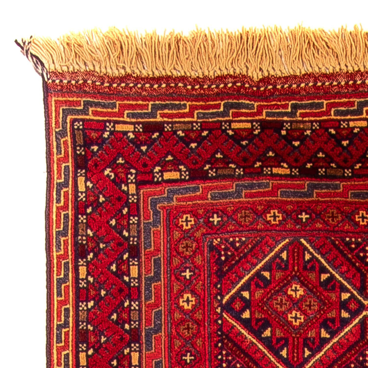 Runner Kelim Rug - Oriental - 279 x 81 cm - dark red