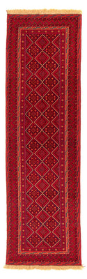 Runner Kelim Rug - Oriental - 280 x 69 cm - dark red