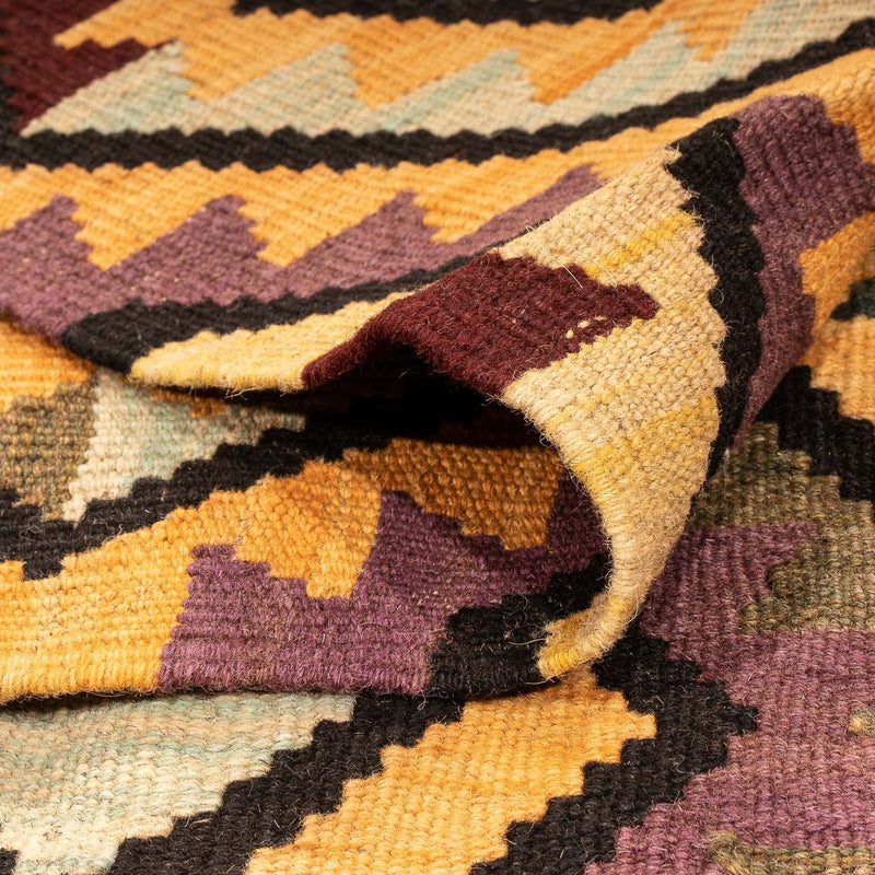 Kilim Maimana Rug 154x193cm - Wool Rug
