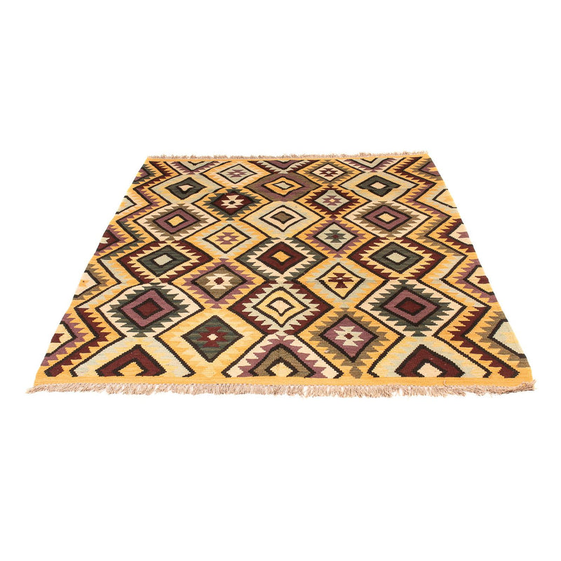 Kilim Maimana Rug 154x193cm - Wool Rug