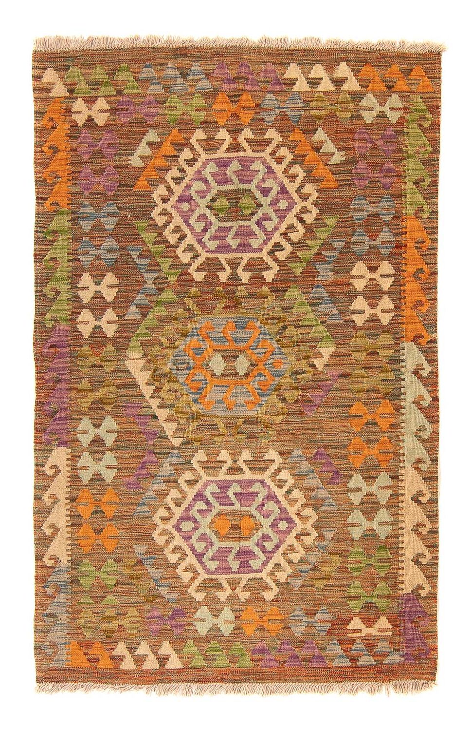Kelim Rug - Splash - 155 x 98 cm - multicolored