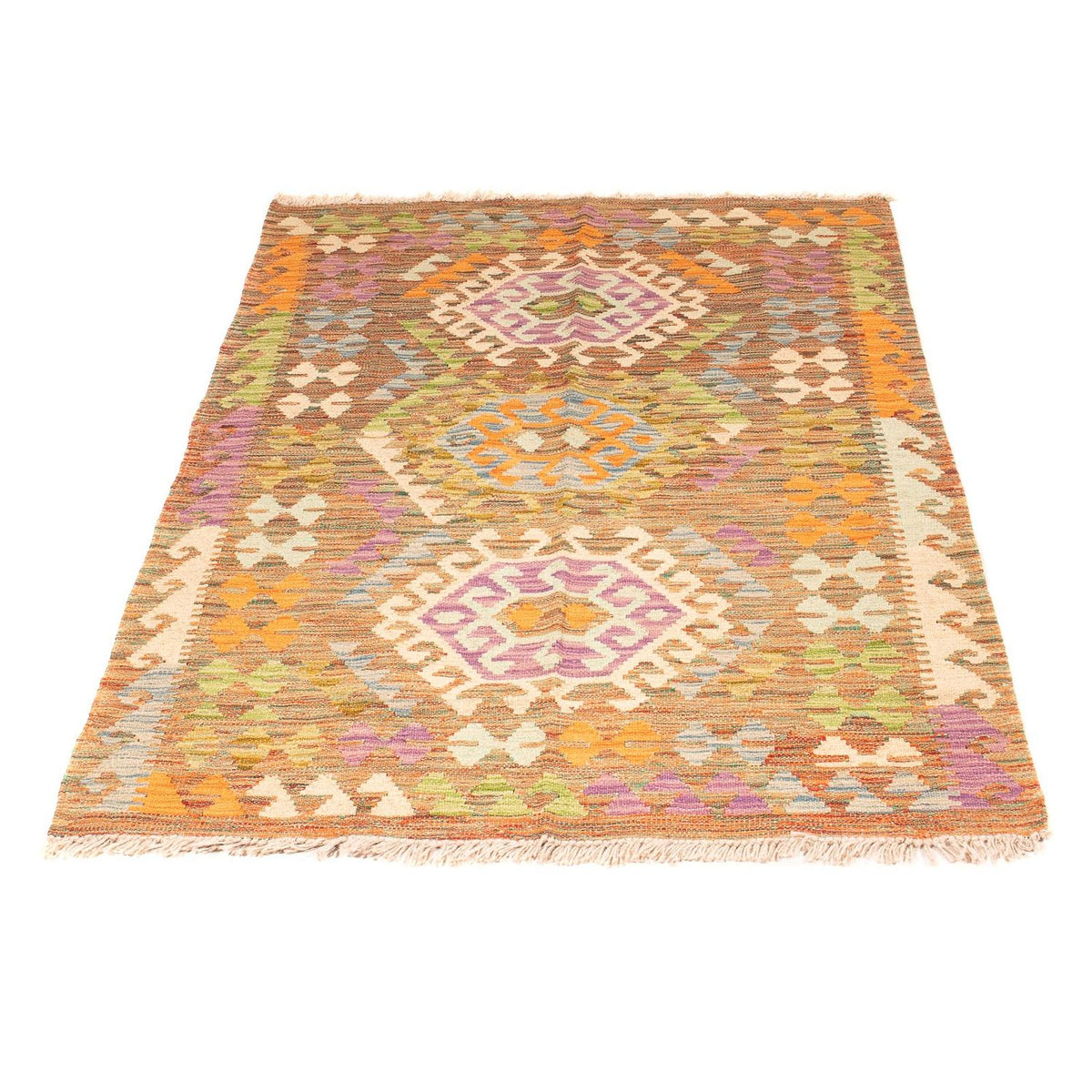 Kelim Rug - Splash - 155 x 98 cm - multicolored