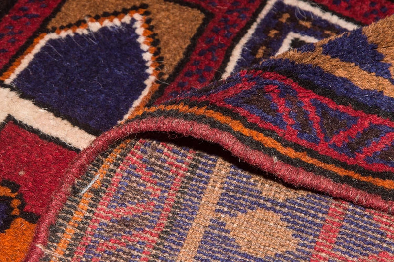 Belutsch Rug - 130 x 83 cm - multicolored