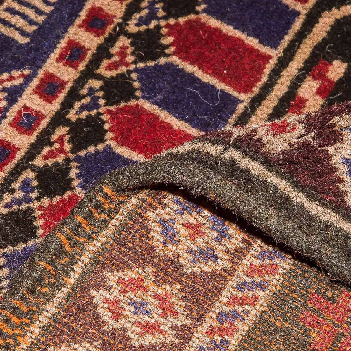 Belutsch Rug - 133 x 77 cm - brown