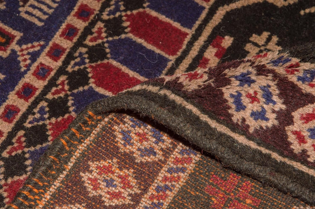 Belutsch Rug - 133 x 77 cm - brown