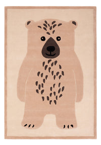 Children's Rug Bär Polarlichter Pracht - Wool Rug – product image