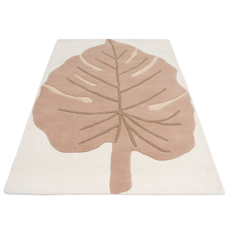 Wollteppich Blatt Monstera