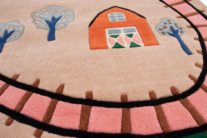 Train Kids Rug