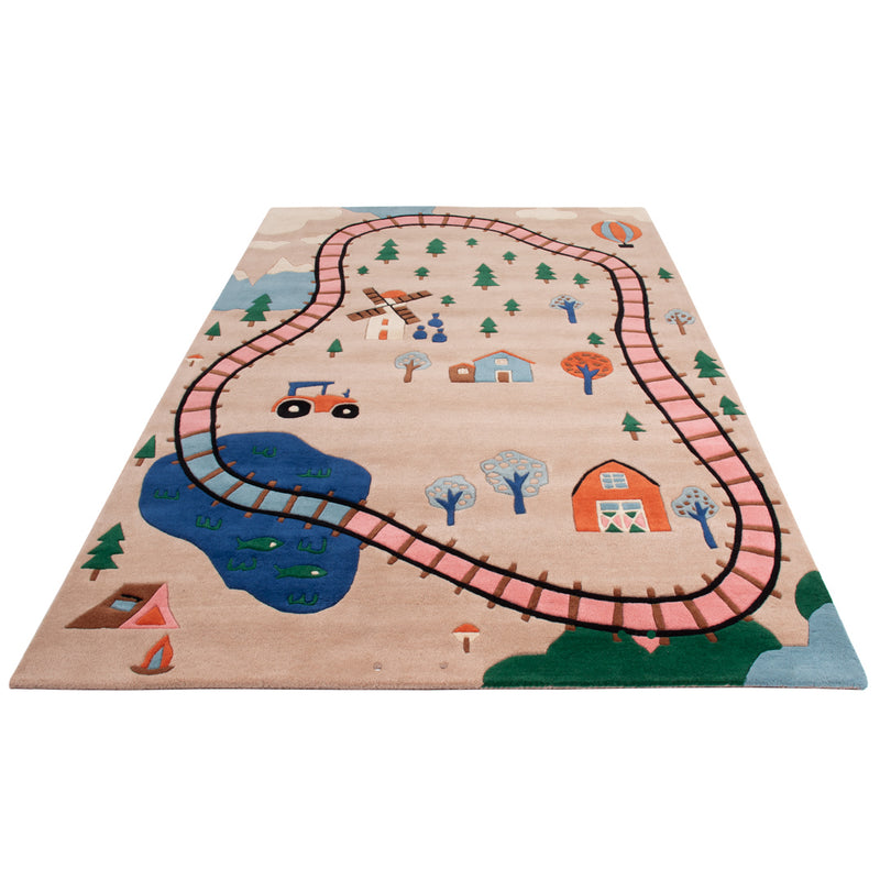 Train Kids Rug