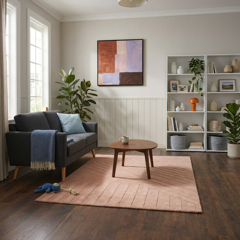 Wool Rug TexturedVisions - Wool Rug