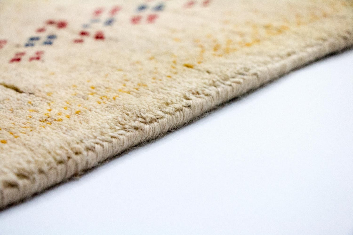 Gabbeh Rug - Loribaft Perser - 400 x 300 cm - beige