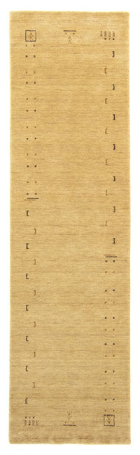Runner Gabbeh Rug - Indus - 400 x 80 cm - beige