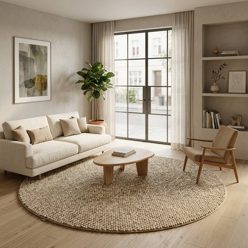 Wool Rug Mosaik - Wool Rug