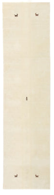 Runner Gabbeh Rug - Softy - 200 x 80 cm - beige