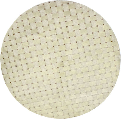 Nepal Rug round  - 150 x 150 cm - beige