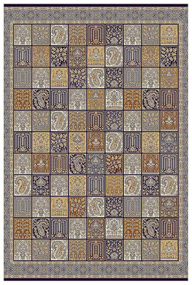Oriental Woven Rug - Byzantine Boudoir - rectangle