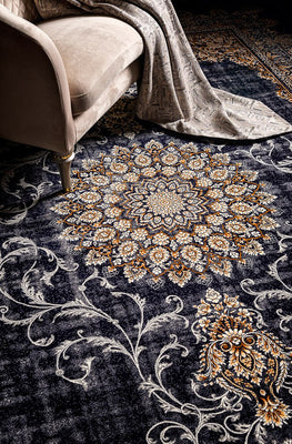 Oriental Woven Rug - Saffron Sensations - rectangle