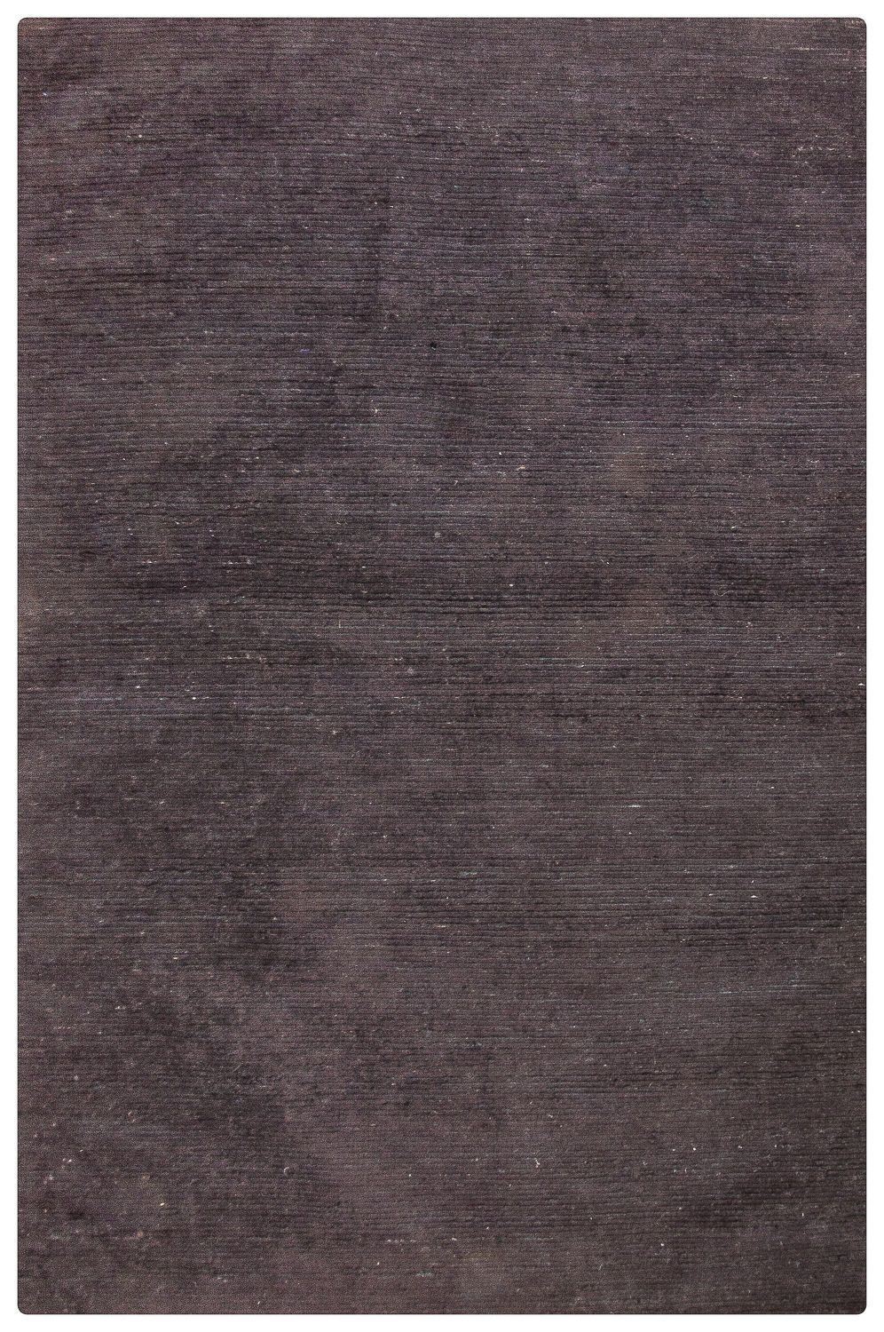Low-Pile Rug - 180 x 120 cm - black