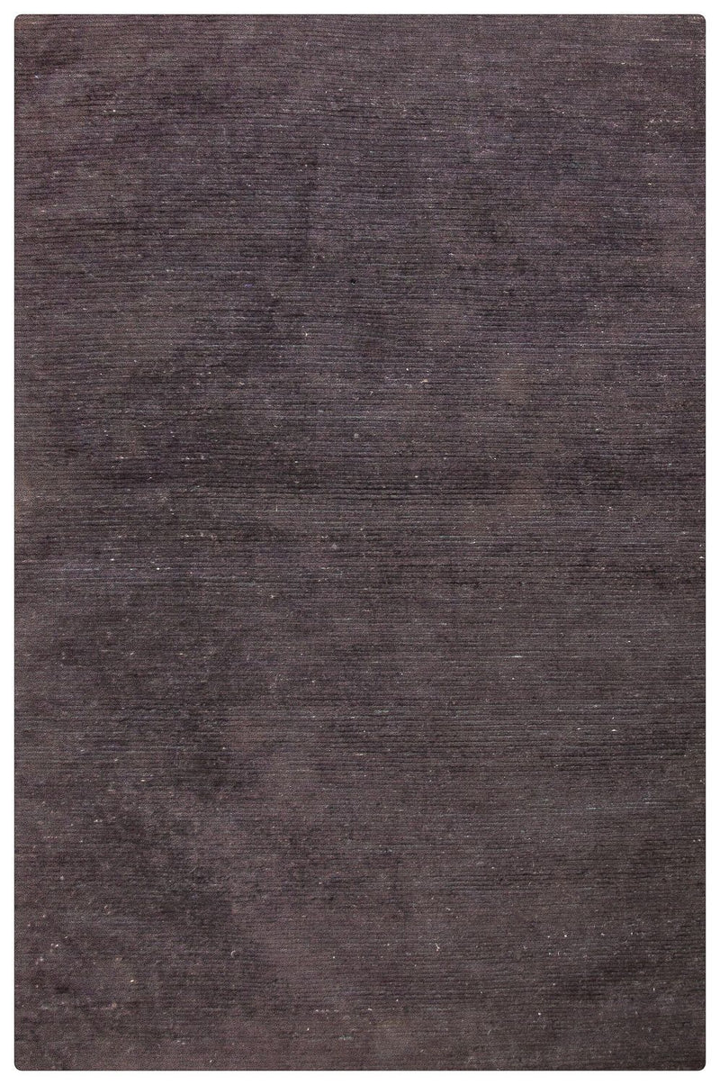 Low-Pile Rug - 180 x 120 cm - black