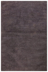 Low-Pile Rug - 230 x 160 cm - black