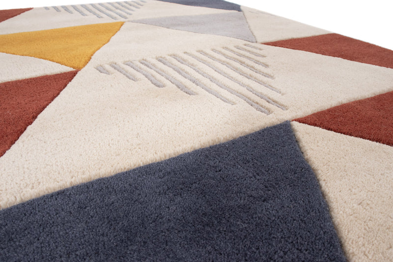 Triangle Tapestry Wool Rug